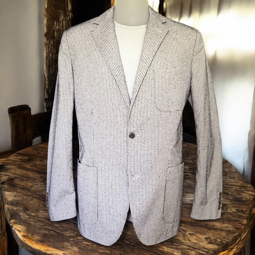 RARE & UNIQUE - Suitsupply Sumer Sport Coat - Subalpino Cotton - 40R - Portugal